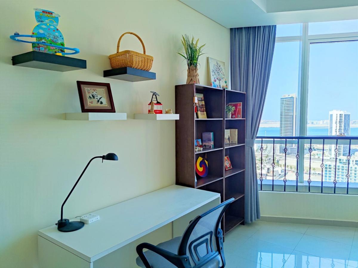 Abu Dhabi Cozy Mangrove View, Seaview 1 Bedroom 1 Partition Apartment Not Hotel Εξωτερικό φωτογραφία
