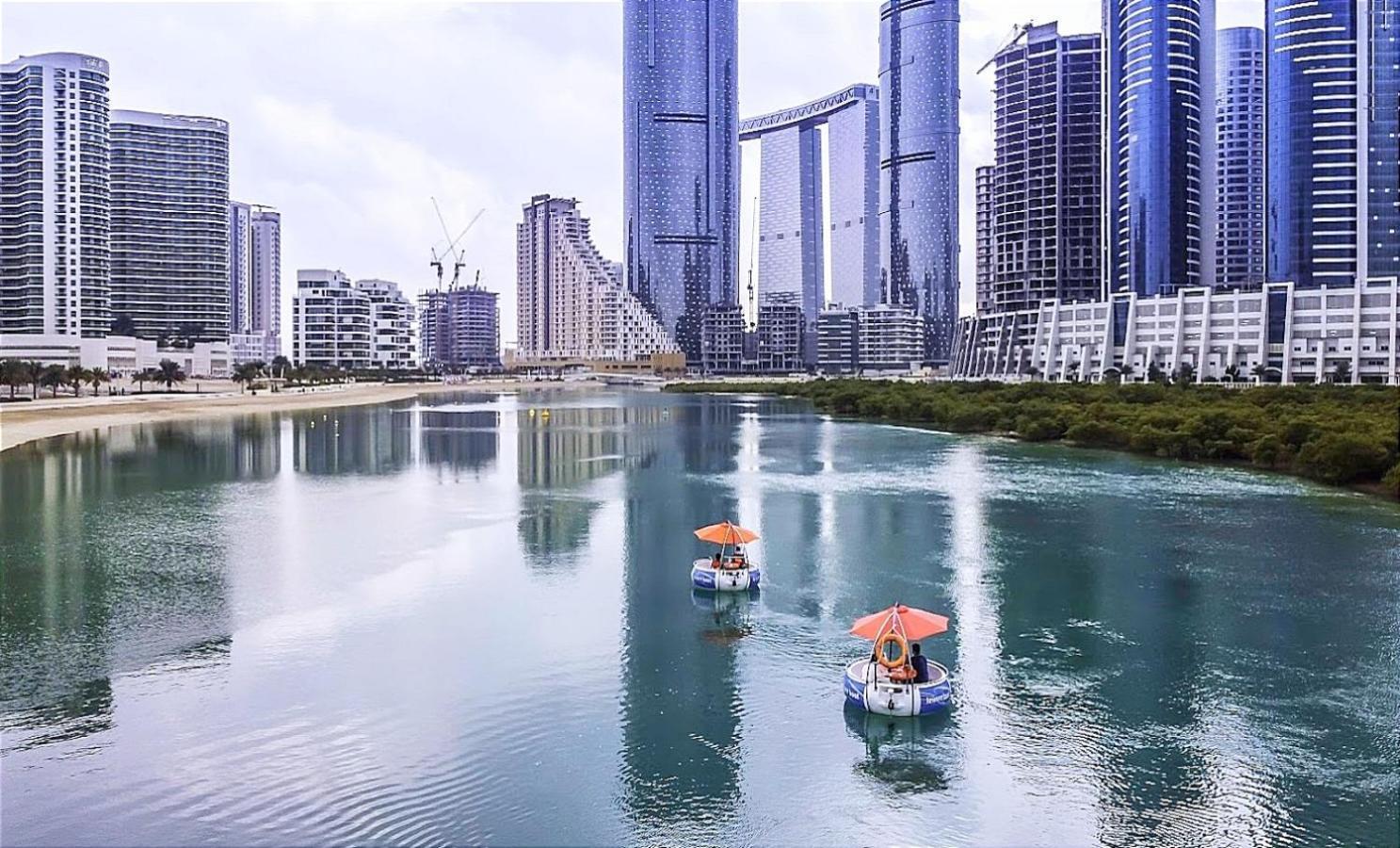 Abu Dhabi Cozy Mangrove View, Seaview 1 Bedroom 1 Partition Apartment Not Hotel Εξωτερικό φωτογραφία